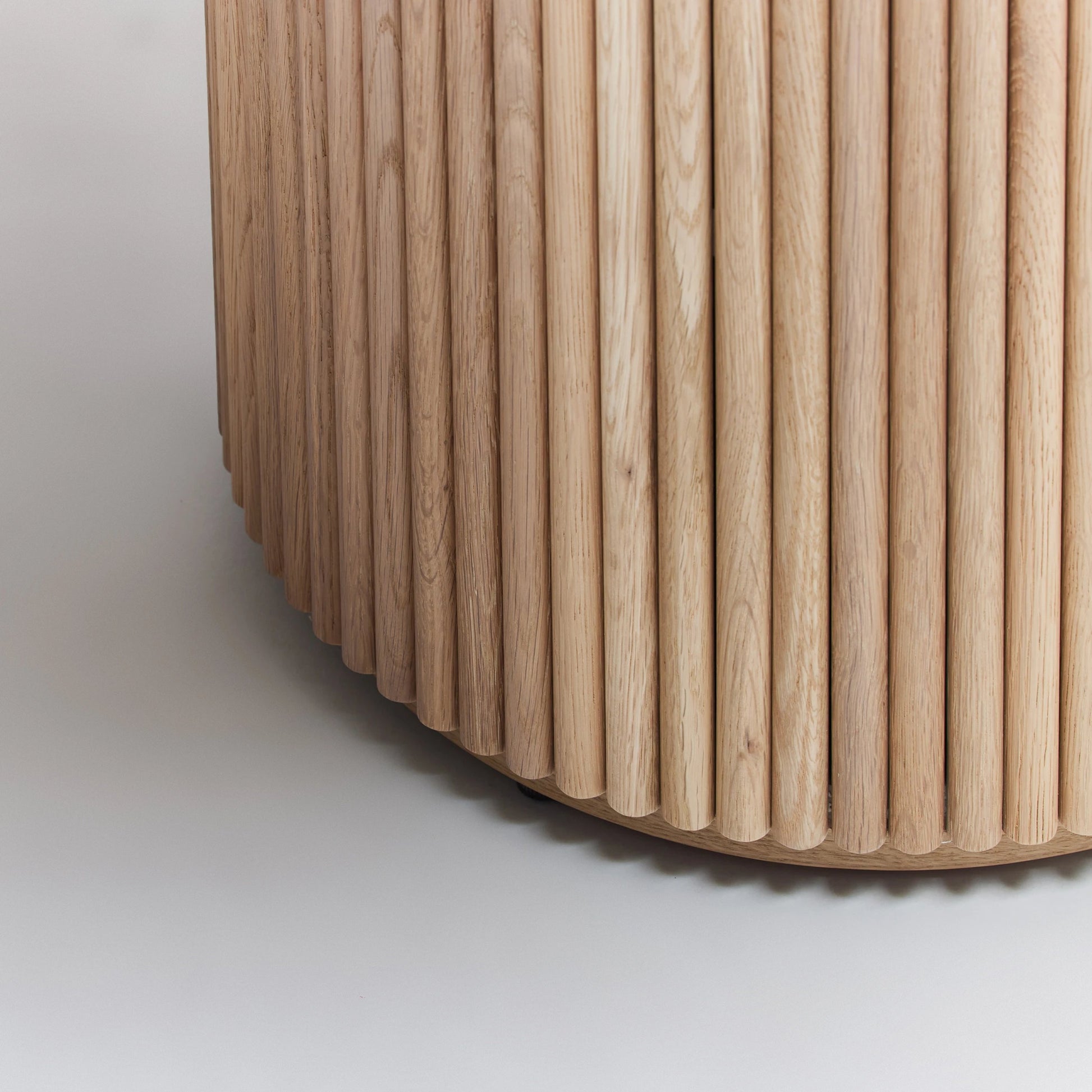 Laurel Oval Dining Table by Interlude Home. Made from oak in a modern style.