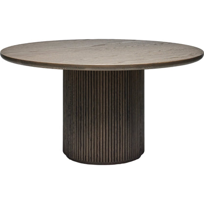Laurel Round Dining Table by Interlude Home. Made from oak in a modern style.