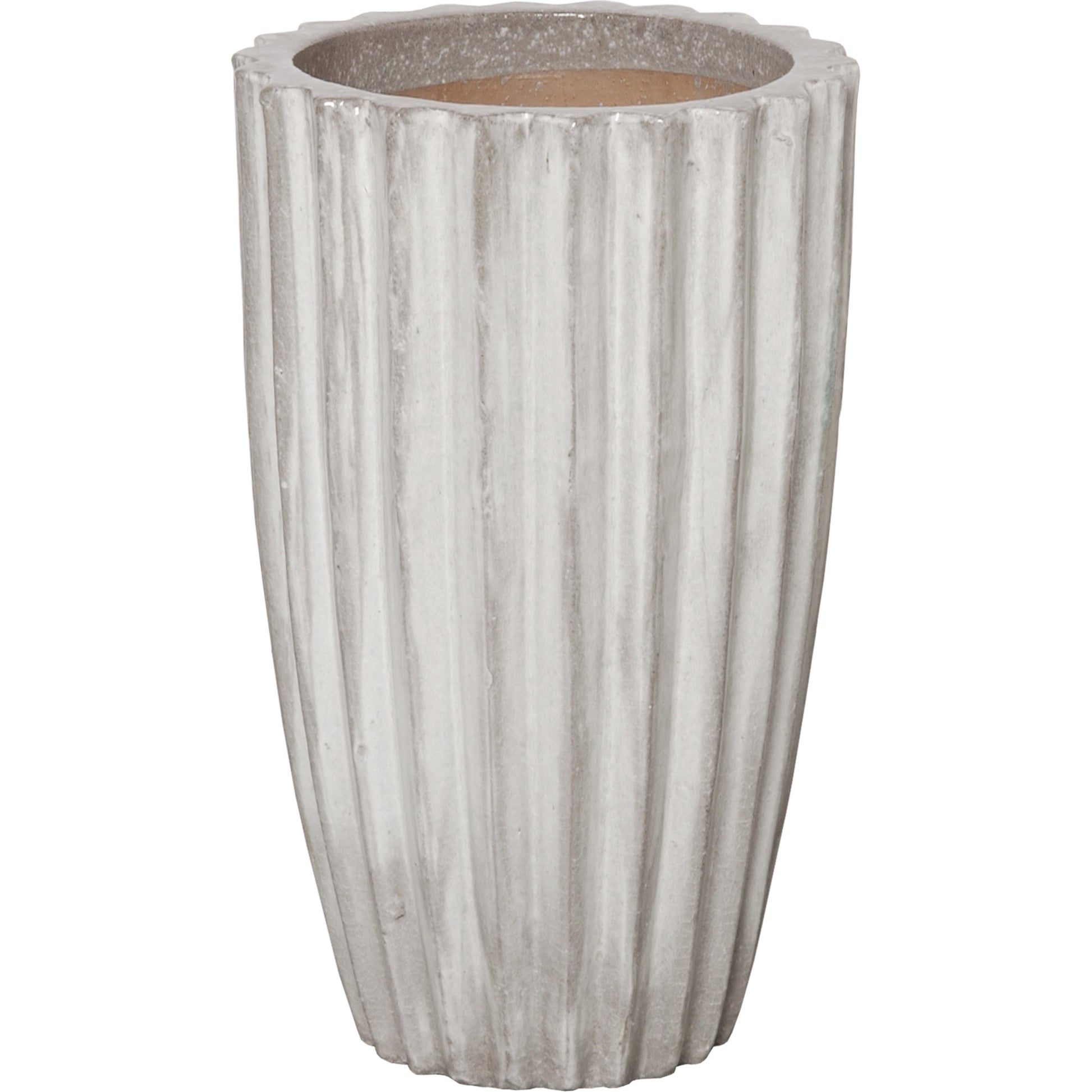 Ridge Pot by Emissary USA in gray. Made from unique in a modern style.