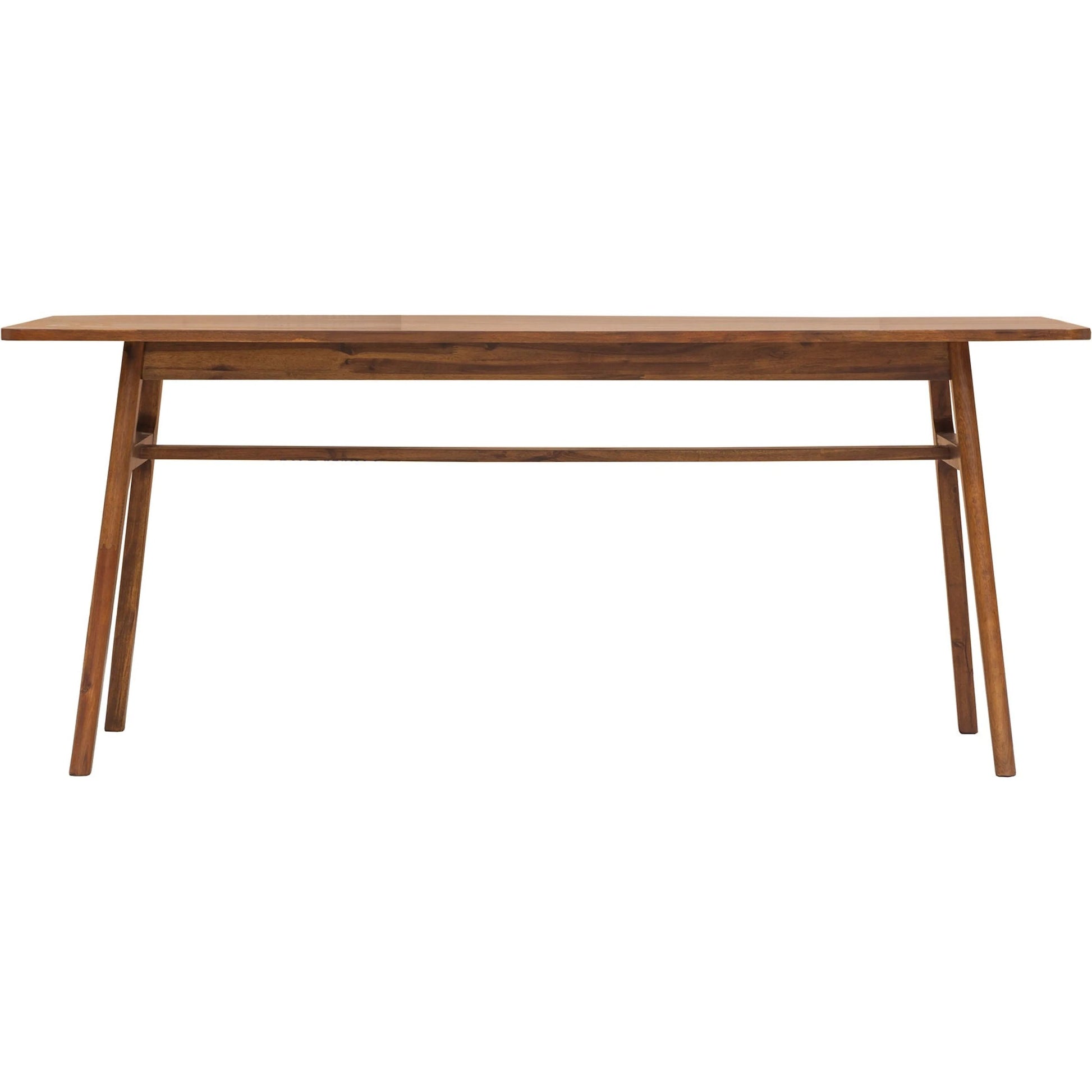 Remix Dining Table by LH Imports in brown. Made from solid acacia, veneer in a modern style.