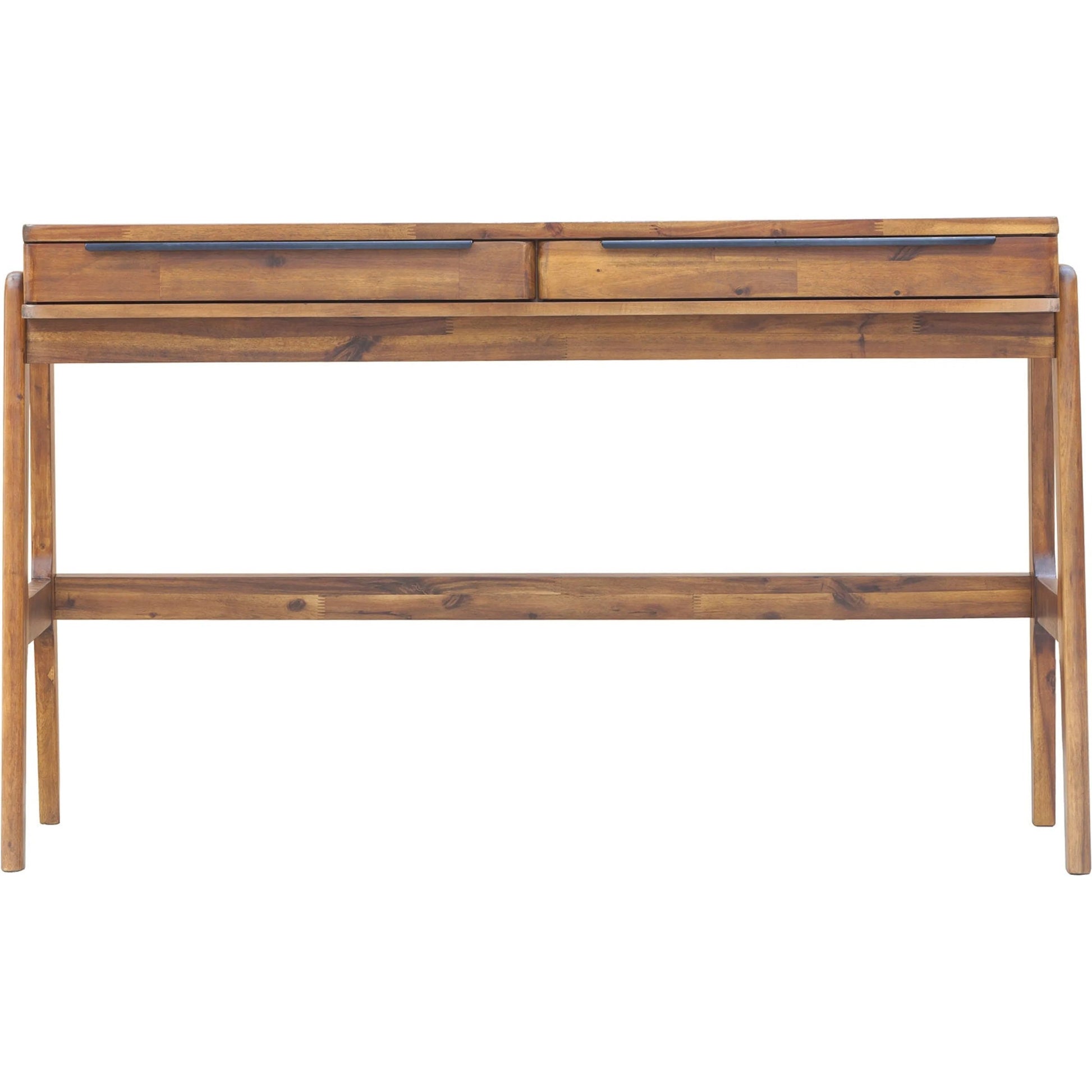 Remix Writing Desk by LH Imports in brown. Made from solid acacia, veneer in a modern style.
