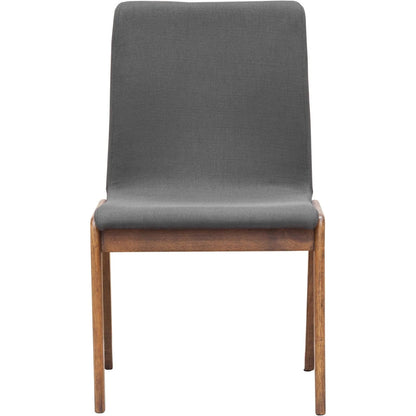 Remix Dining Chair by LH Imports. Made from solid acacia, fabric in a modern style.
