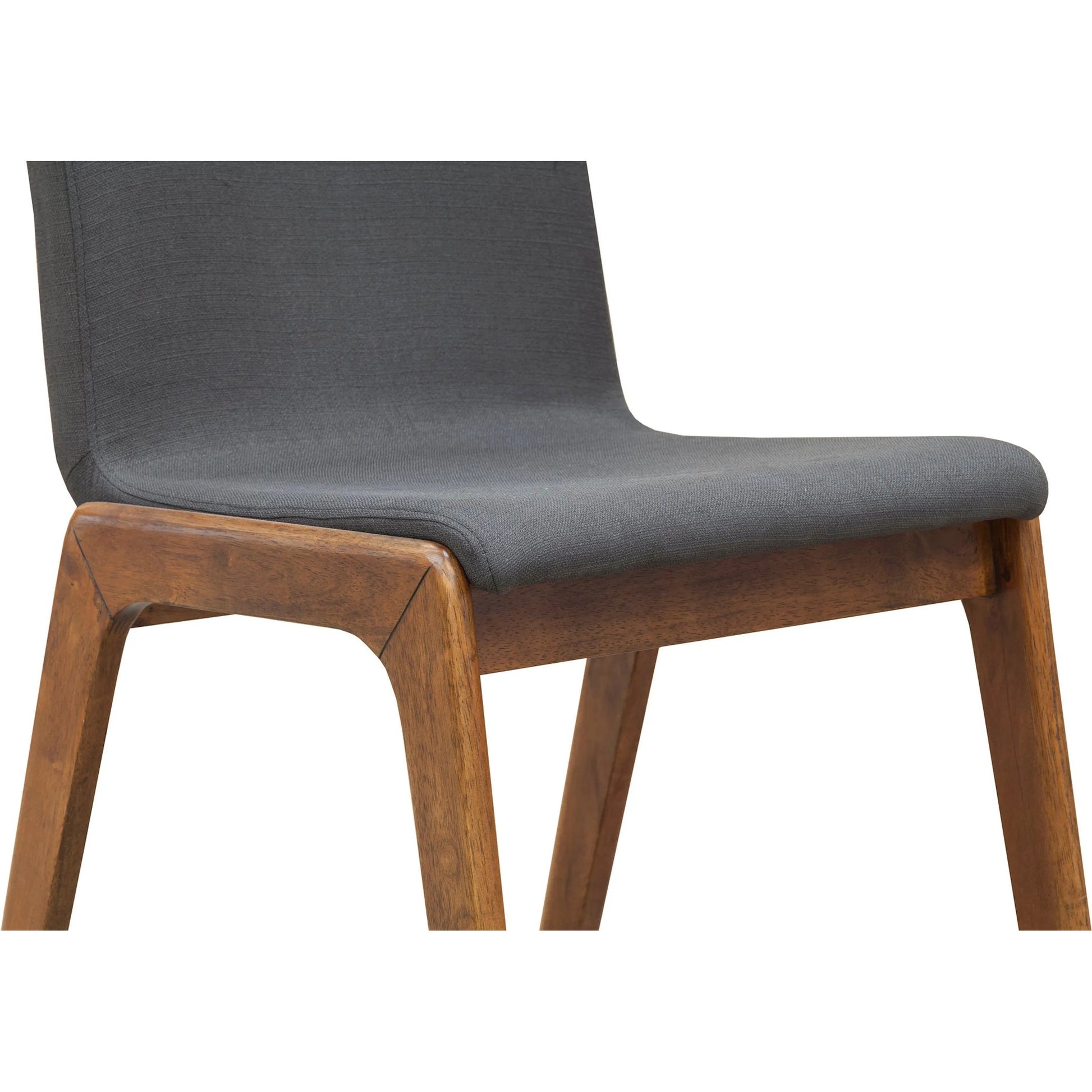 Remix Dining Chair by LH Imports. Made from solid acacia, fabric in a modern style.