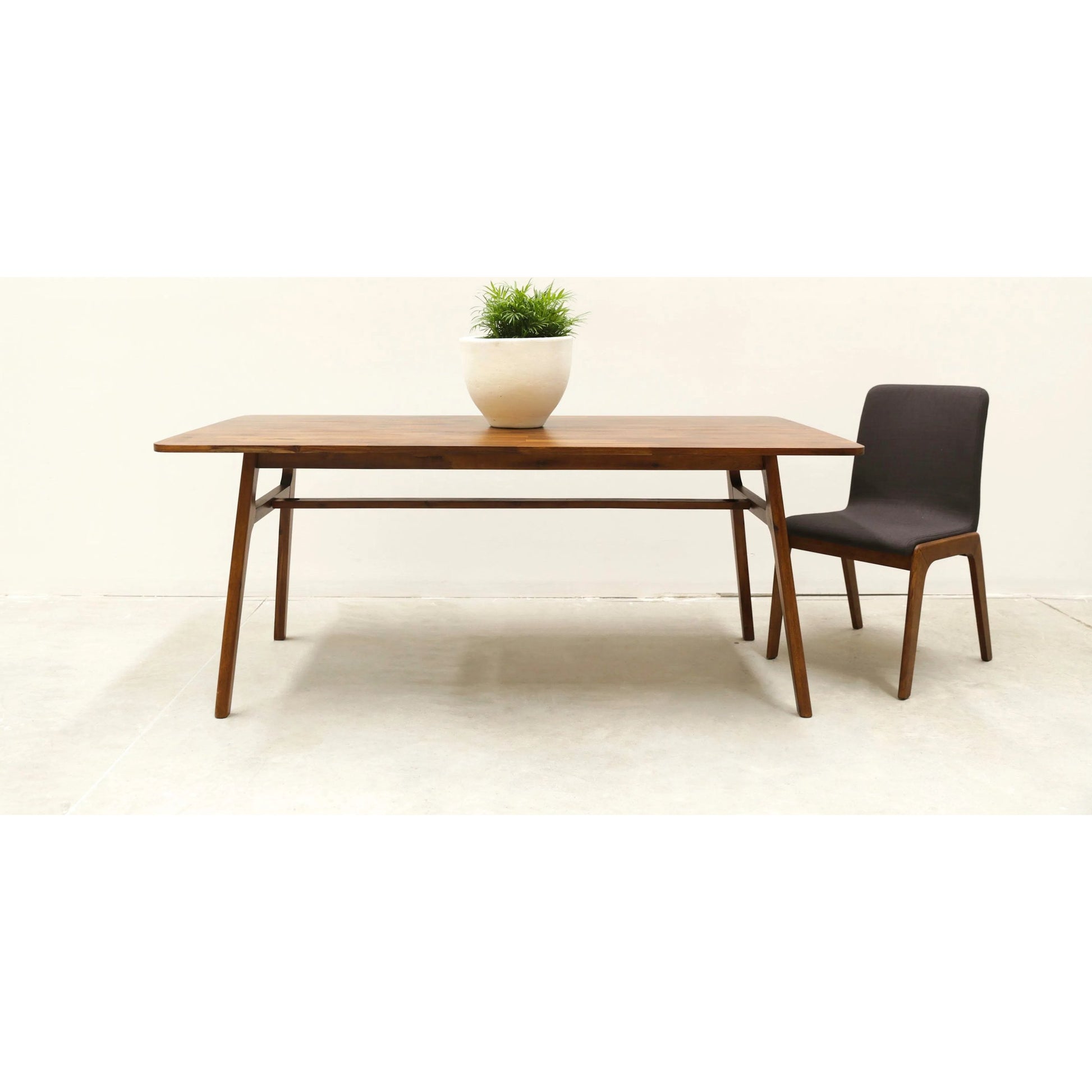 Remix Dining Chair by LH Imports. Made from solid acacia, fabric in a modern style.