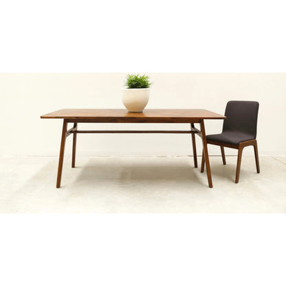 Remix Dining Chair by LH Imports. Made from solid acacia, fabric in a modern style.