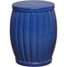 Fluted Garden Stool by Emissary USA. Made from unique in a modern style.