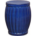 Large Fluted Garden Stool by Emissary. Made from unique in a modern style.
