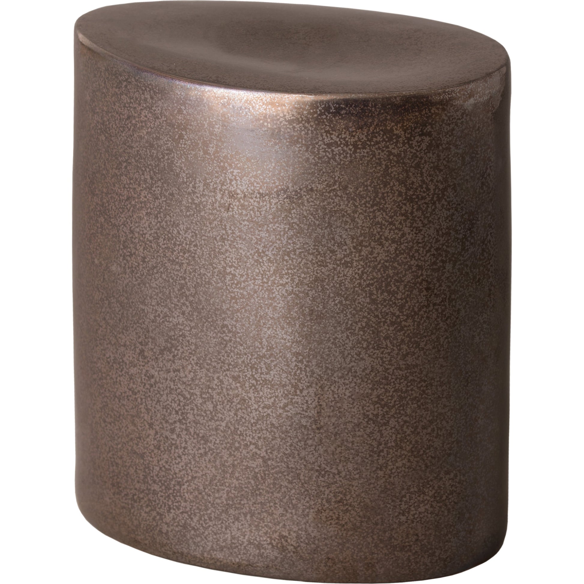 Large Oval Stool by Emissary. Made from unique in a modern style.