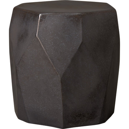 Facet Garden Stool by Emissary USA. Made from unique in a modern style.