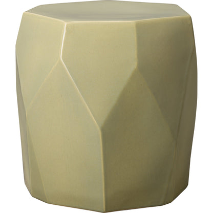 Facet Garden Stool by Emissary USA. Made from unique in a modern style.