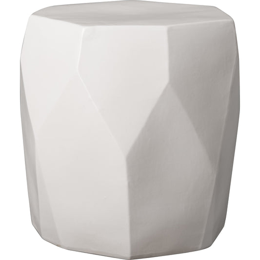 Facet Garden Stool by Emissary USA. Made from unique in a modern style.