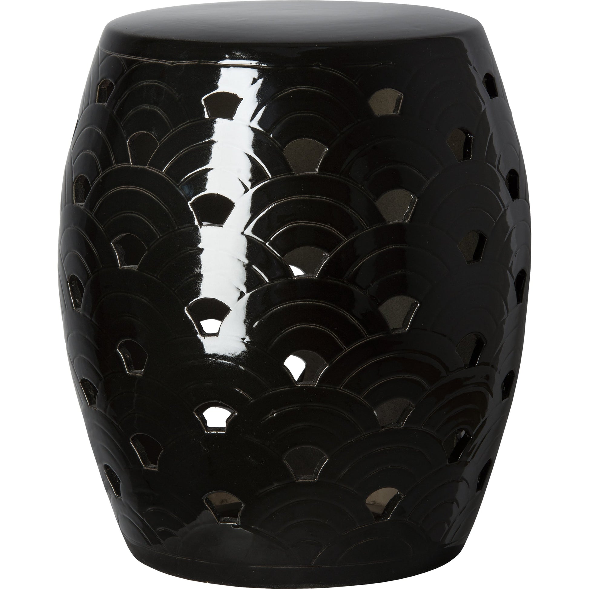Wave Garden Stool by Emissary USA. Made from unique in a modern style.
