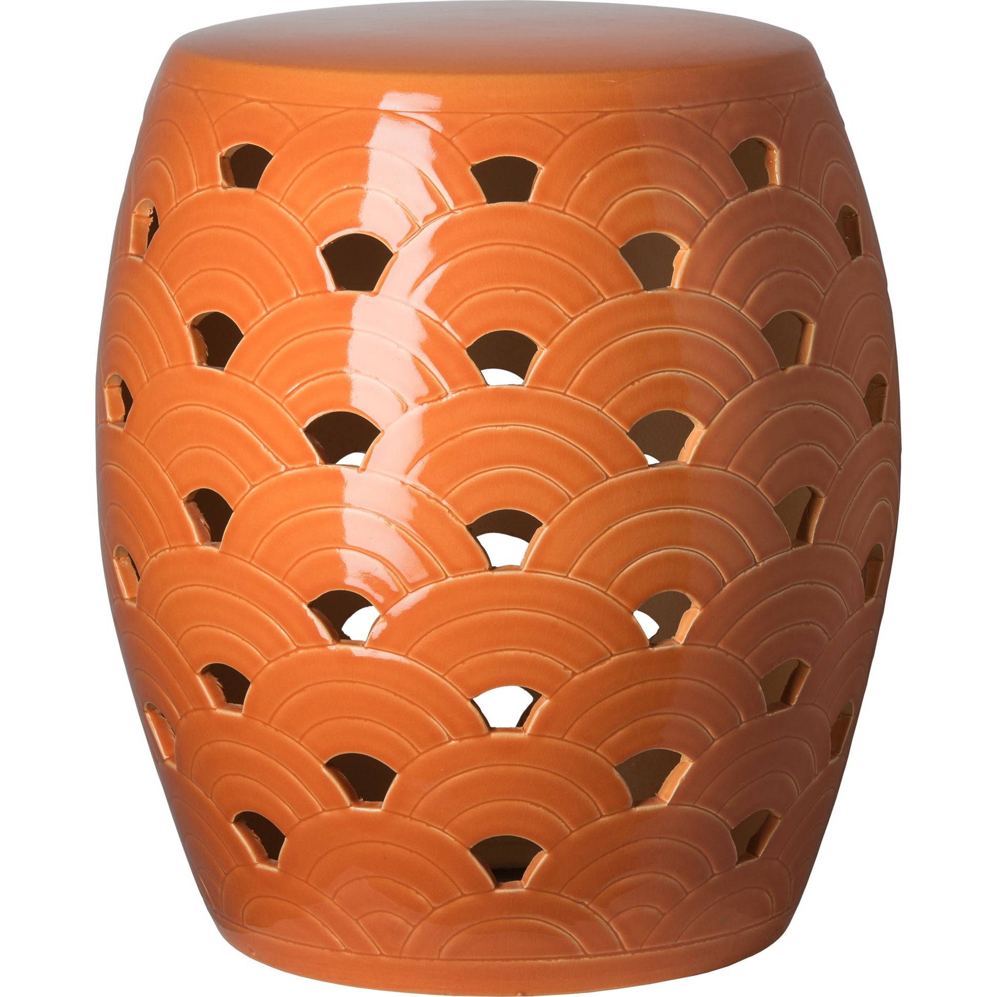 Wave Garden Stool by Emissary USA. Made from unique in a modern style.