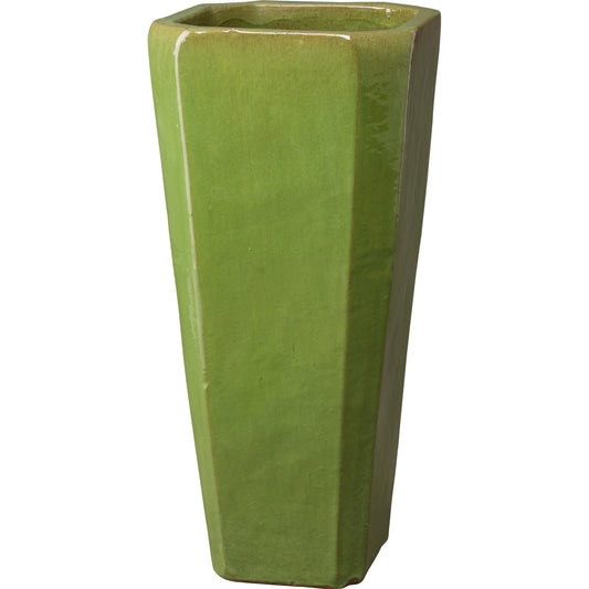 35 in. Square Pot by Emissary USA. Made from ceramic in a modern style.