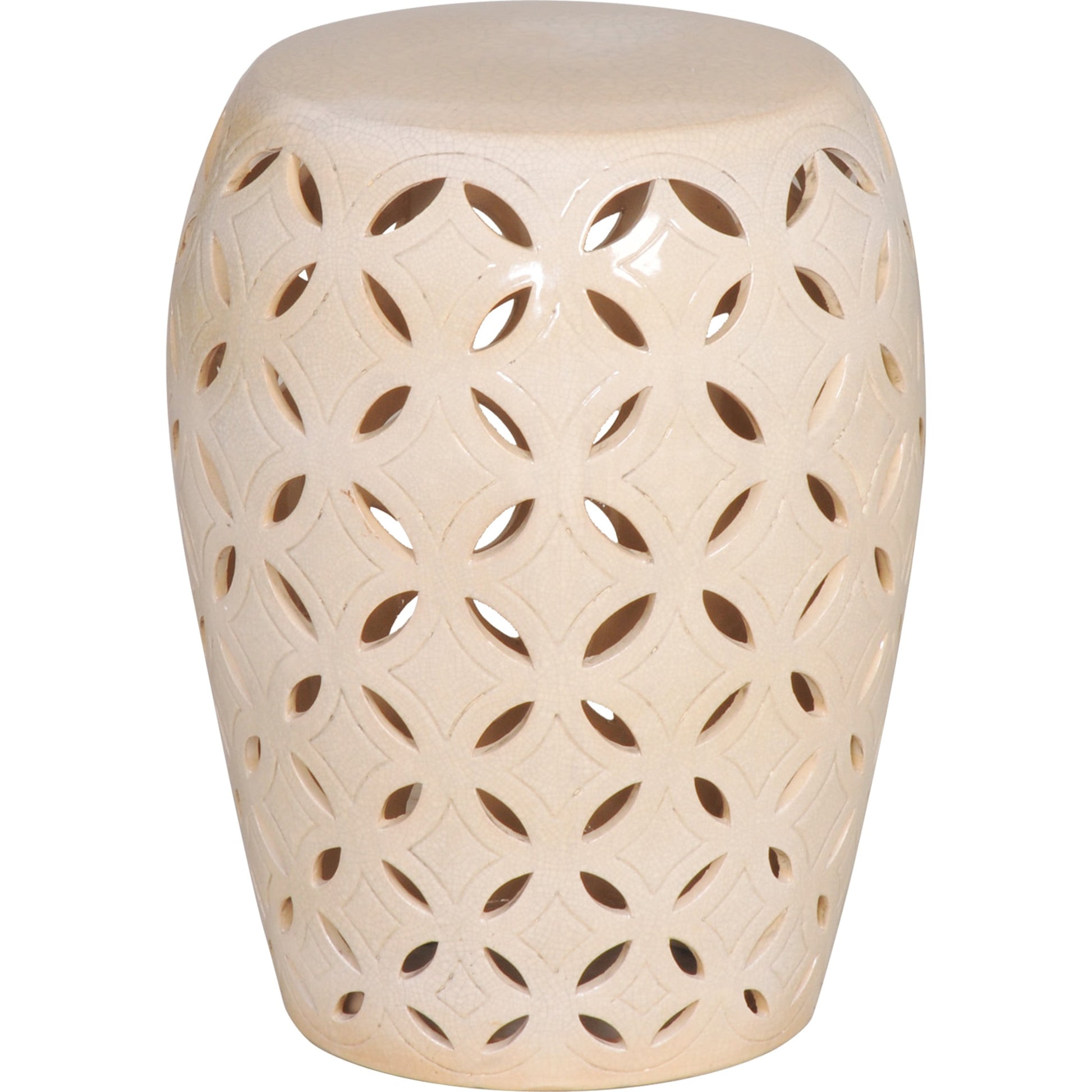 Lattice Garden Stool by Emissary USA. Made from unique in a modern style.