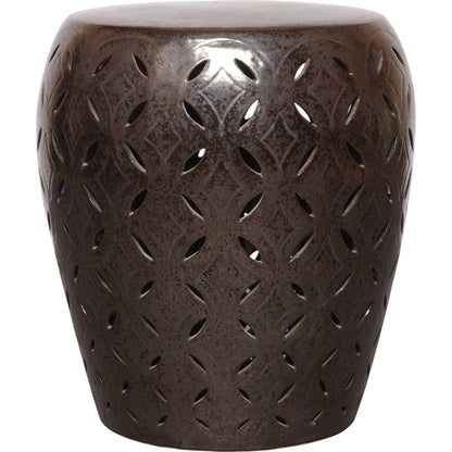 Large Lattice Garden Stool by Emissary. Made from unique in a modern style.