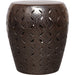 Large Lattice Garden Stool by Emissary. Made from unique in a modern style.