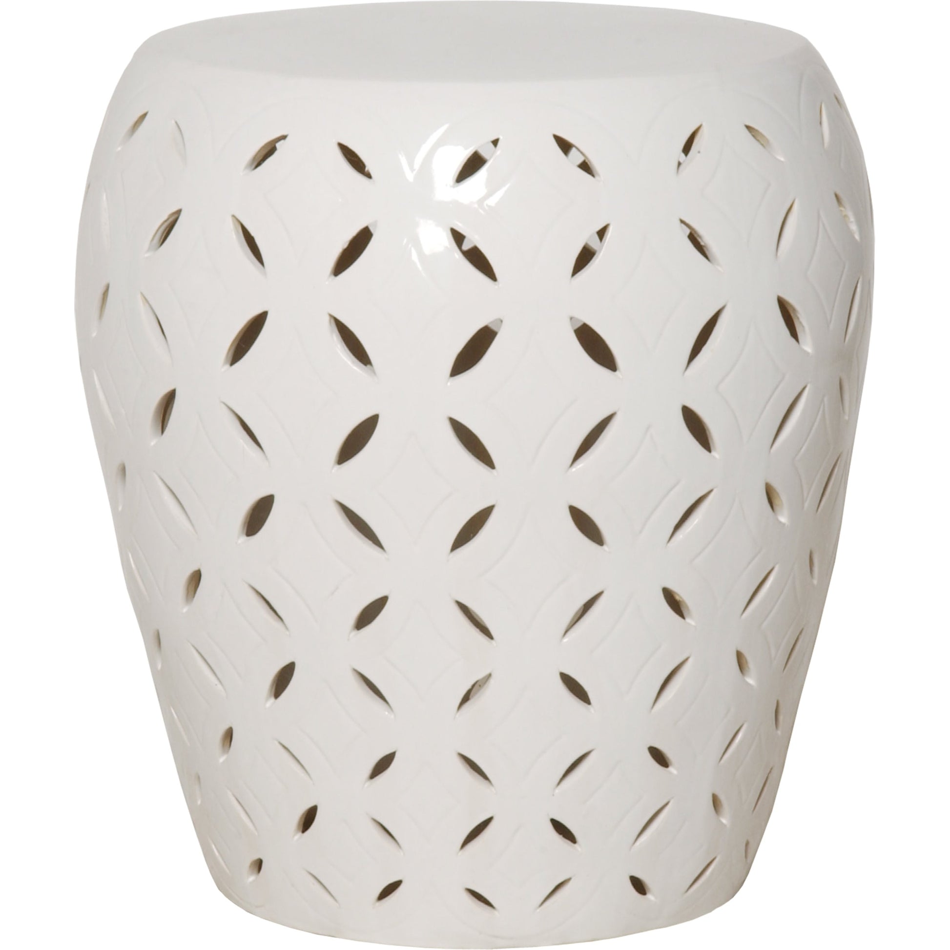 Large Lattice Garden Stool by Emissary. Made from unique in a modern style.
