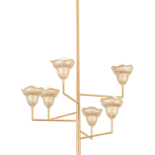 Alora Chandelier by Hudson Valley. Made from iron in a unique style.