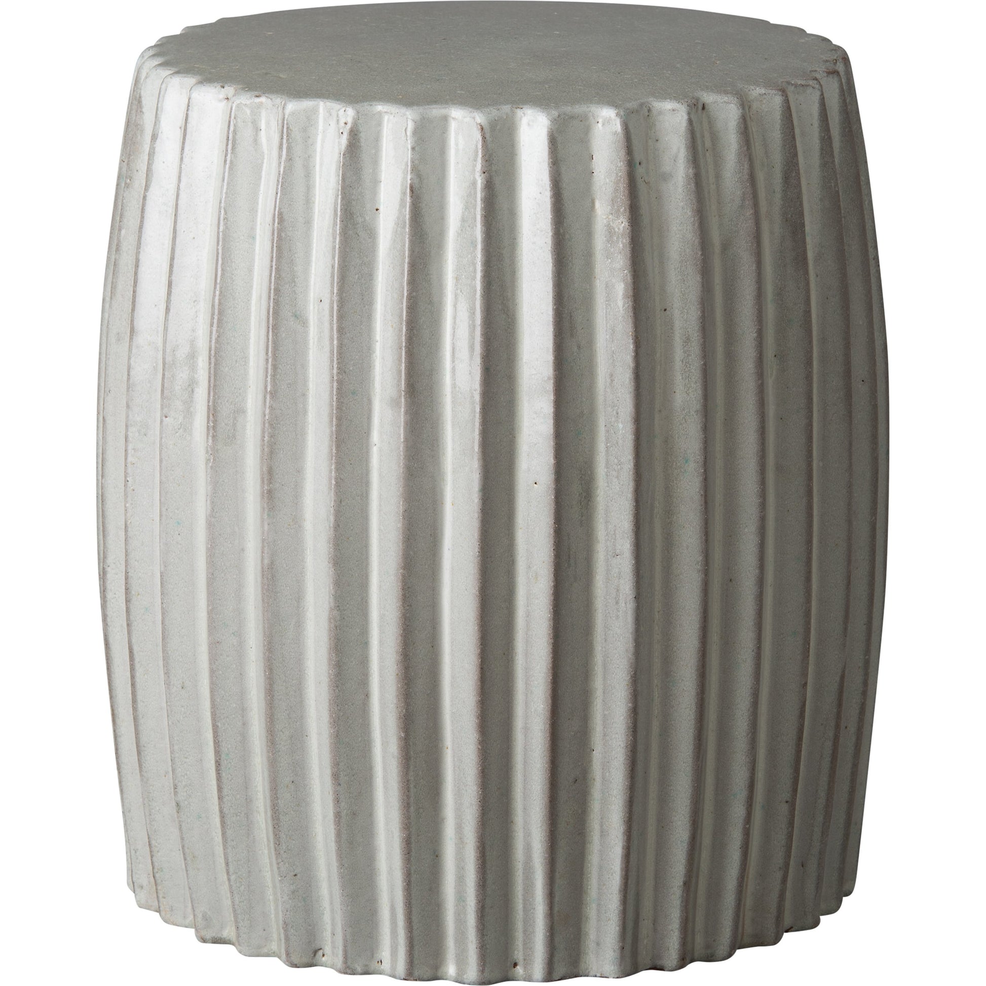 Pleated Garden Stool by Emissary. Made from unique in a modern style.
