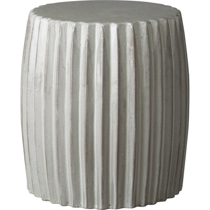 Pleated Garden Stool by Emissary. Made from unique in a modern style.