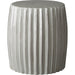 Pleated Garden Stool by Emissary. Made from unique in a modern style.