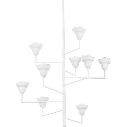 Alora Chandelier by Hudson Valley. Made from iron in a unique style.