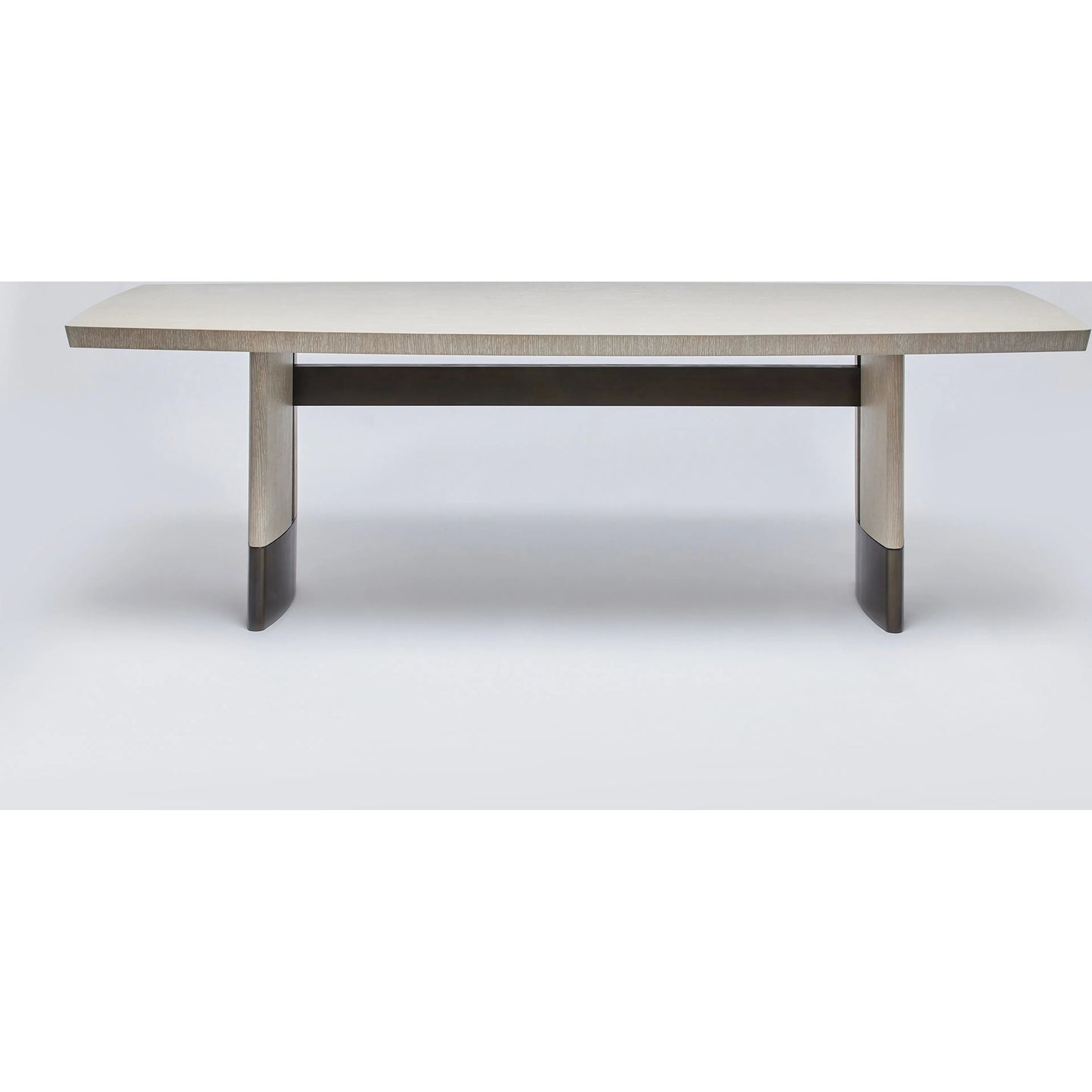 002 SI-2531108 | Additional Silo | Boynton Dining Table by Interlude Home in cliffside, classic bronze. Made from oak, metal in a modern style.