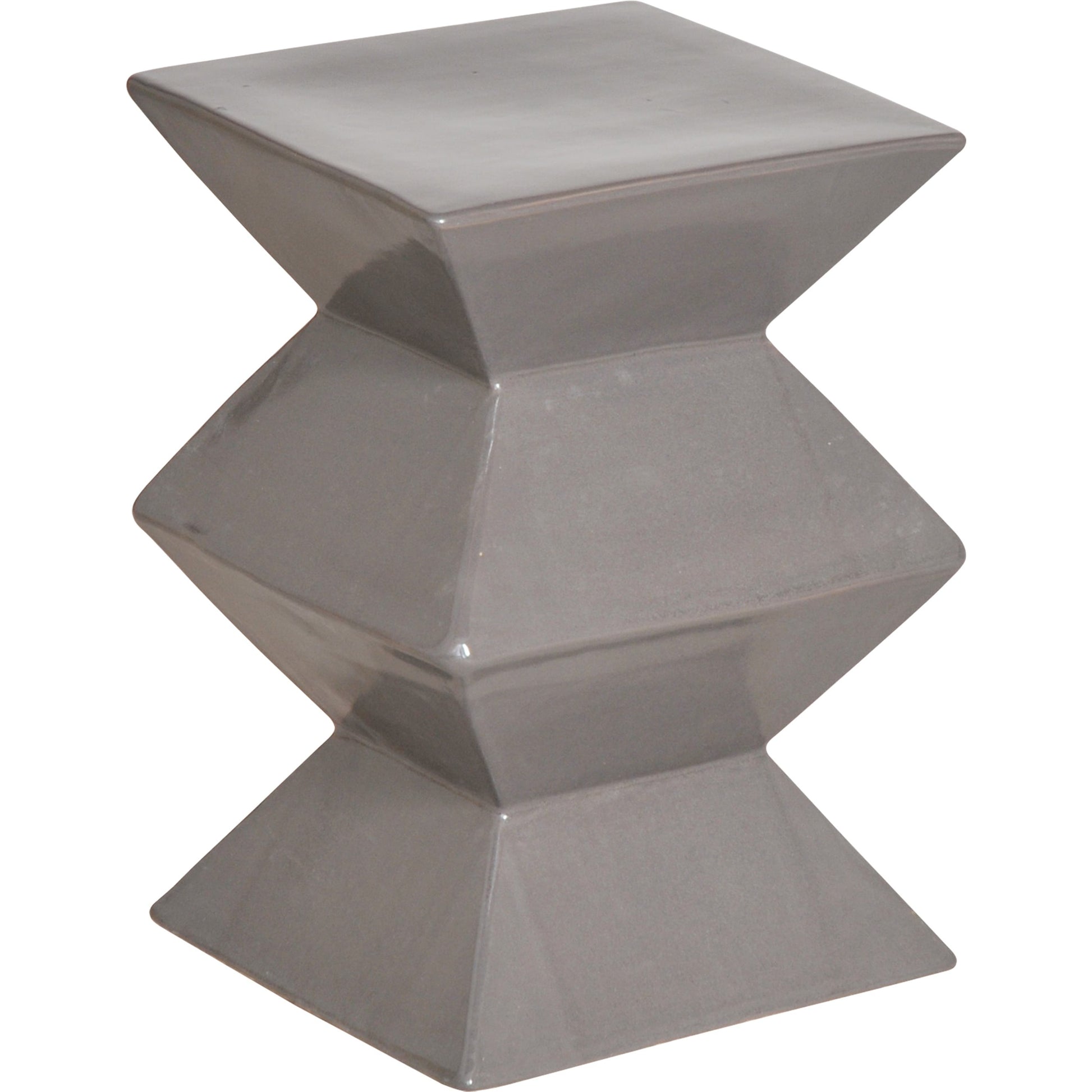Zigzag Garden Stool by Emissary USA. Made from unique in a modern style.