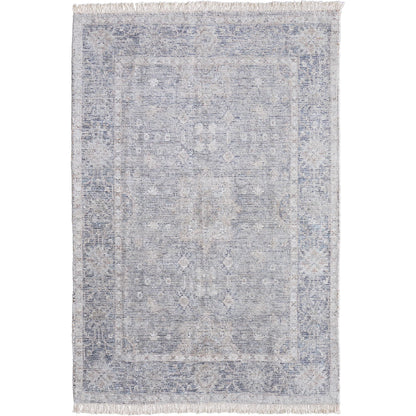 Caldwell Transitional Rug - 8799F by Feizy in gray, blue, taupe. Made from wool, viscose in a unique style.