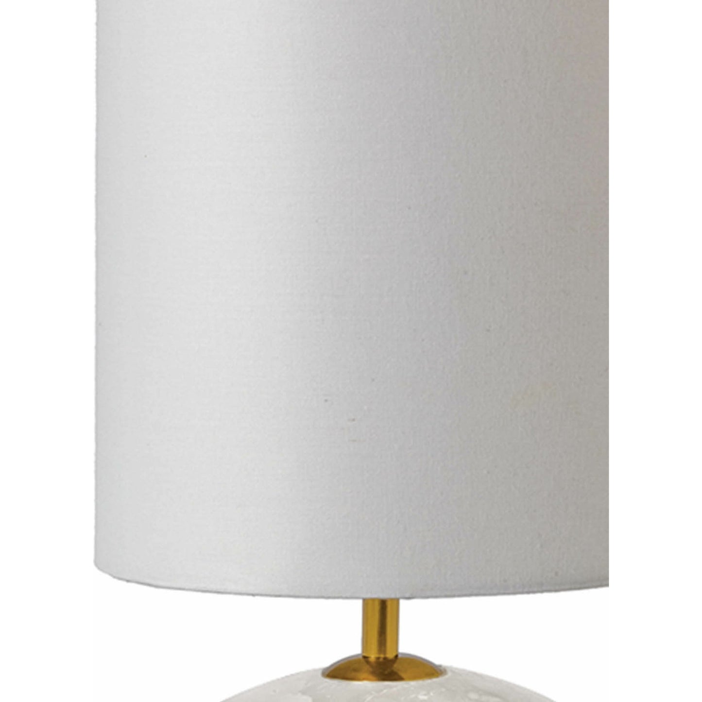 005 S-286683 | Closeup | Alabaster Mini Orb Lamp by Regina Andrew in white, natural. Made from alabaster in a modern style.