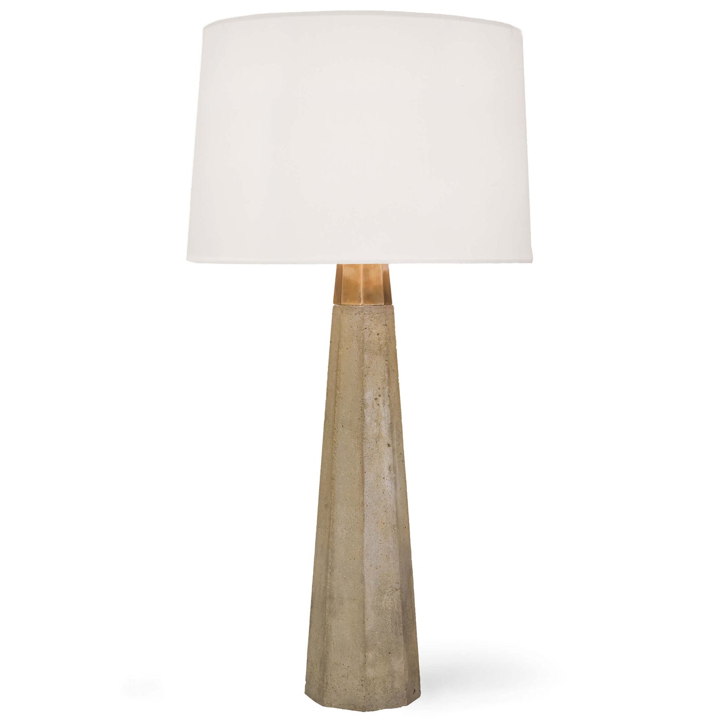 001 S-286731 | Primary Silo | Beretta Concrete Table Lamp by Regina Andrew in gray. Made from concrete in a modern style.