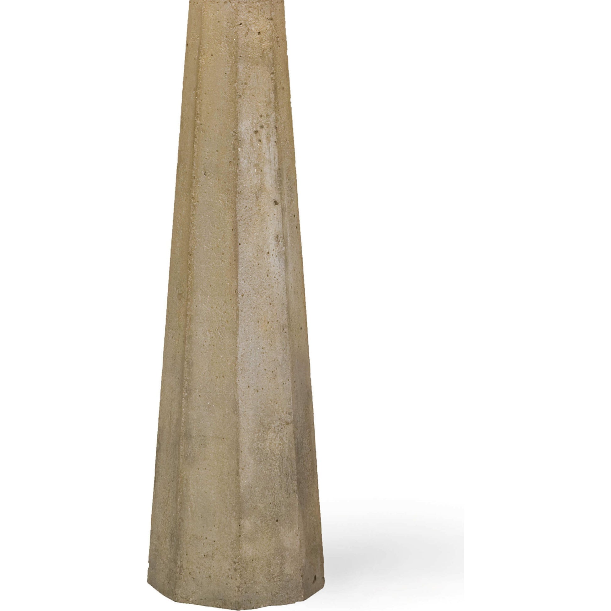 Beretta Concrete Table Lamp by Regina Andrew in gray. Made from concrete in a modern style.