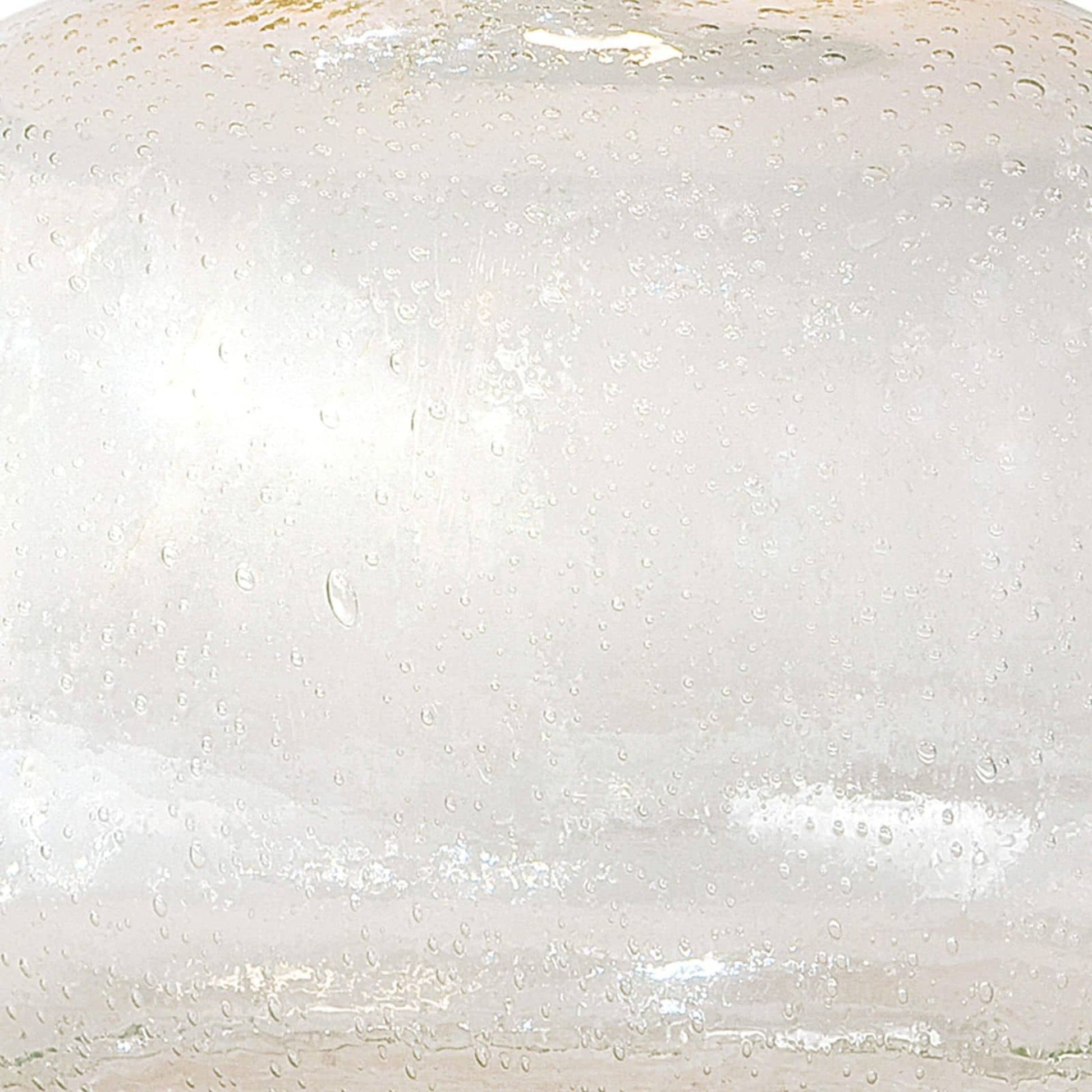 Seeded Oval Glass Table Lamp by Regina Andrew in clear and clear. Made from glass in a coastal style.