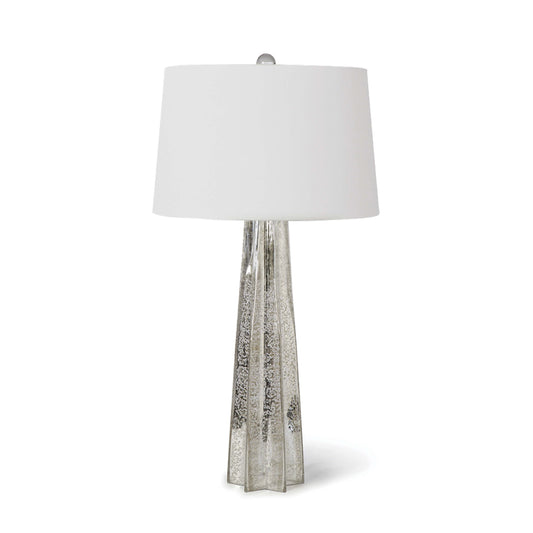 Glass Star Table Lamp by Regina Andrew. Made from glass in a modern style.