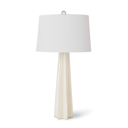 Glass Star Table Lamp by Regina Andrew. Made from glass in a modern style.
