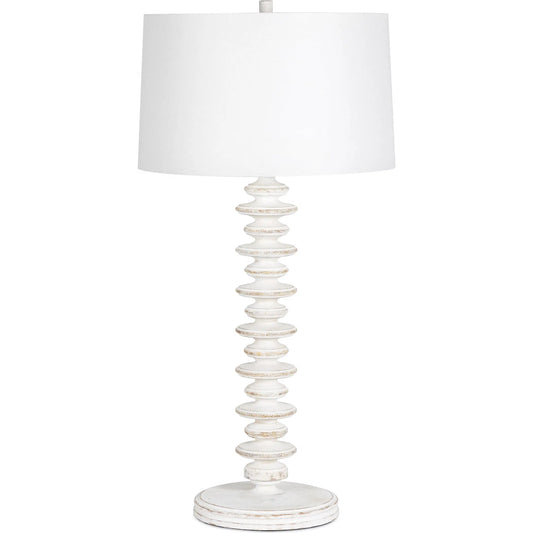 001 SI-2441181 | Primary Silo | Fishbone Buffet Table Lamp by Regina Andrew. Made from birch wood in a modern style.