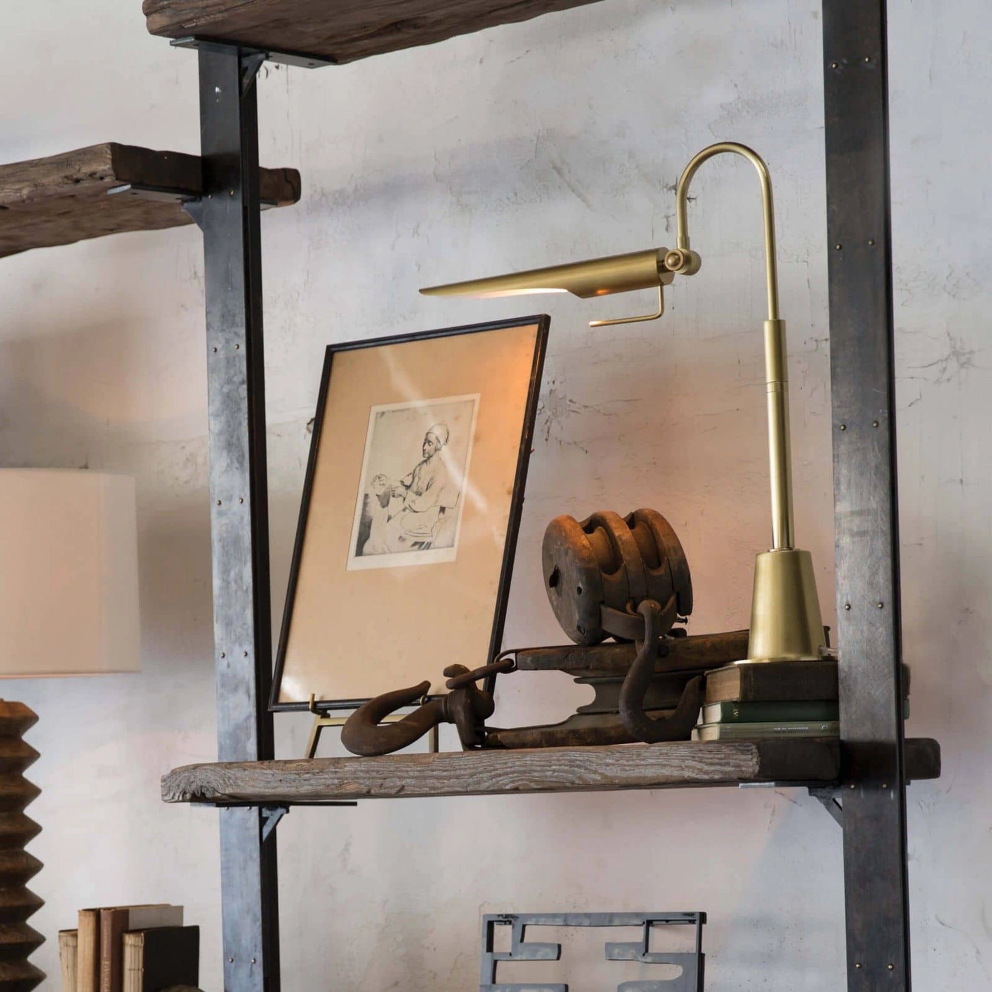 Raven Task Lamp by Regina Andrew. Made from steel in a modern style.