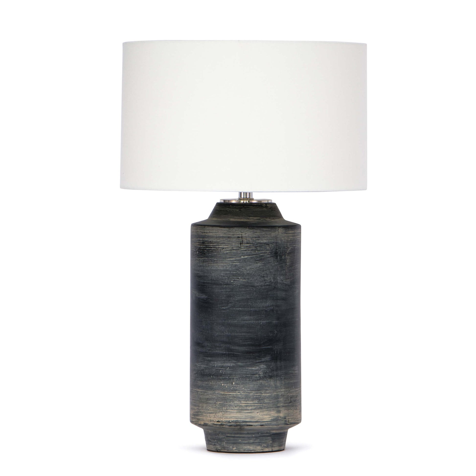 Dayton Ceramic Table Lamp by Regina Andrew in ebony and ebony. Made from ceramic in a eclectic & global style.