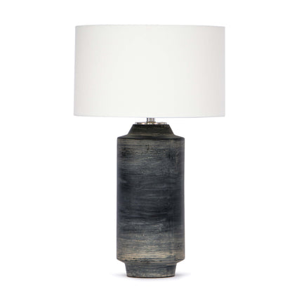 Dayton Ceramic Table Lamp by Regina Andrew in ebony and ebony. Made from ceramic in a eclectic & global style.