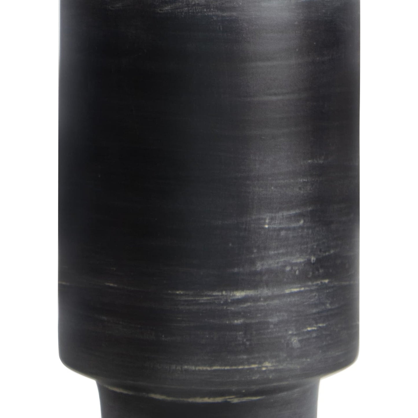 005 S-286849 | Closeup | Dayton Ceramic Table Lamp by Regina Andrew in ebony and ebony. Made from ceramic in a eclectic & global style.