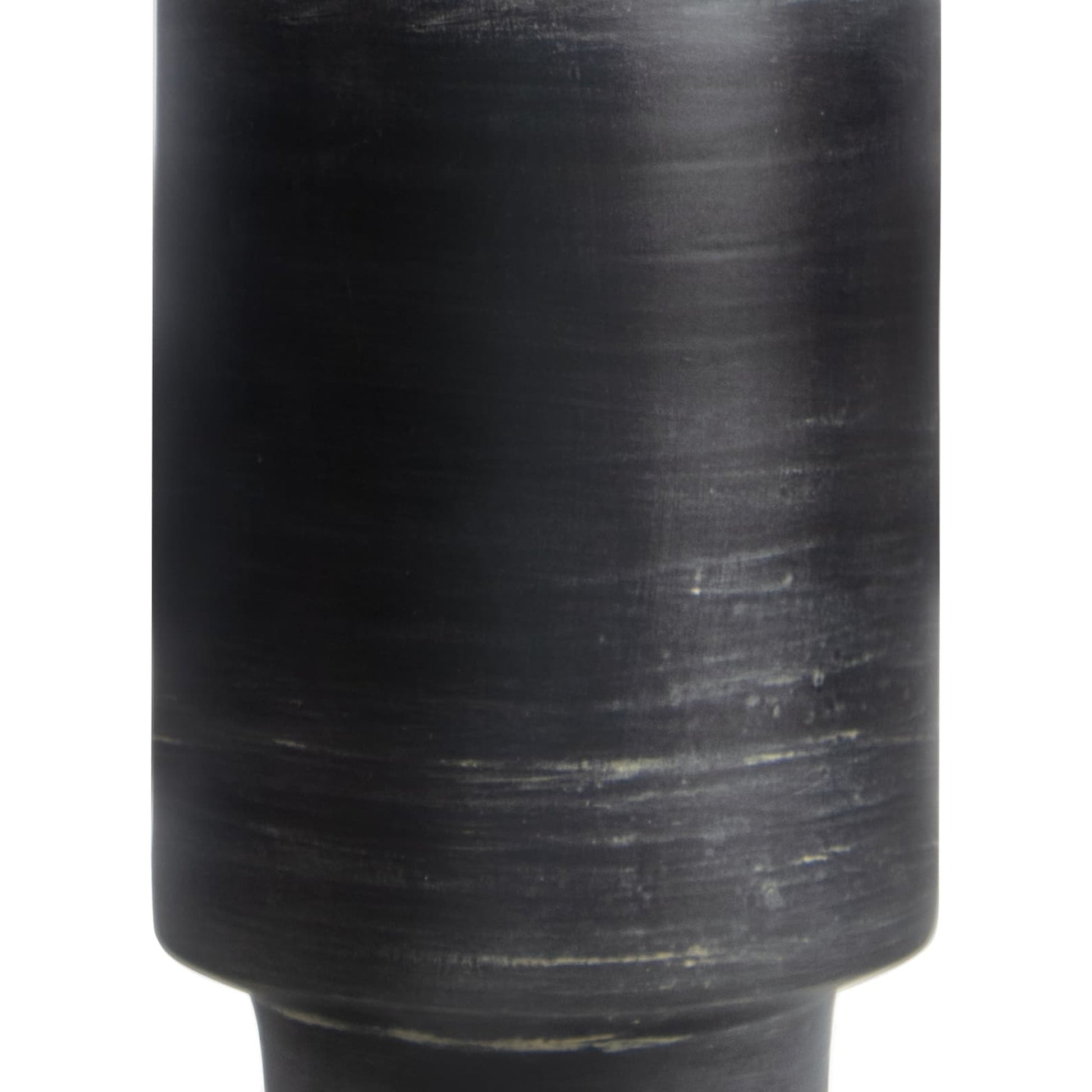 Dayton Ceramic Table Lamp by Regina Andrew in ebony and ebony. Made from ceramic in a eclectic & global style.