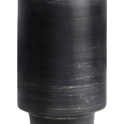 Dayton Ceramic Table Lamp by Regina Andrew in ebony and ebony. Made from ceramic in a eclectic & global style.