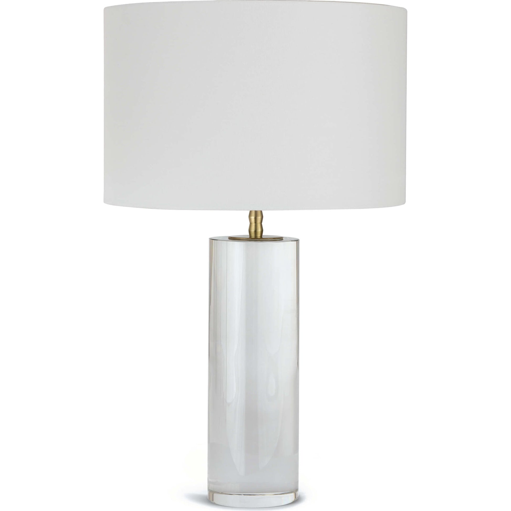 Juliet Crystal Table Lamp by Regina Andrew in clear and clear. Made from crystal in a modern style.