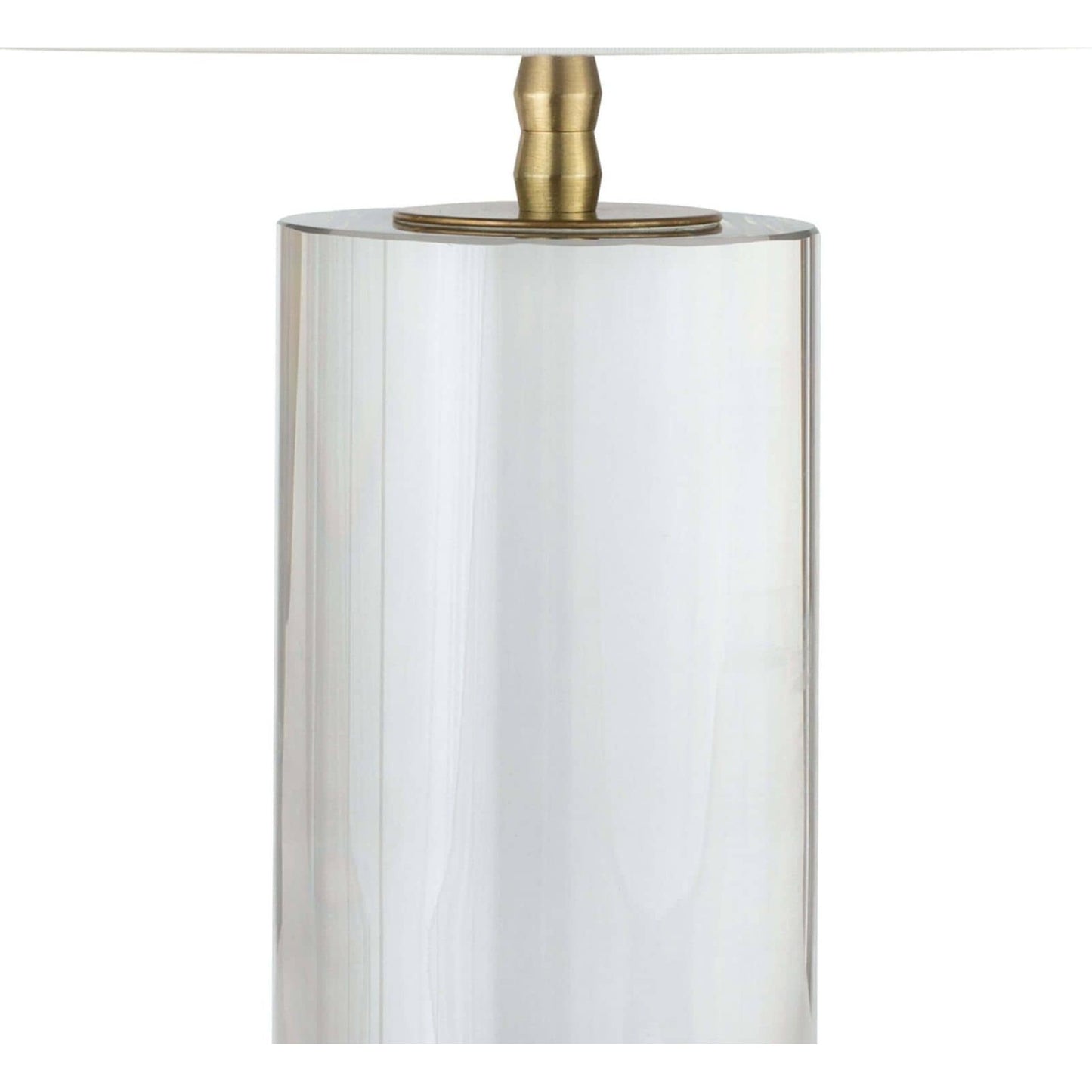 010 S-341612 | Closeup | Juliet Crystal Table Lamp by Regina Andrew in clear and clear. Made from crystal in a modern style.