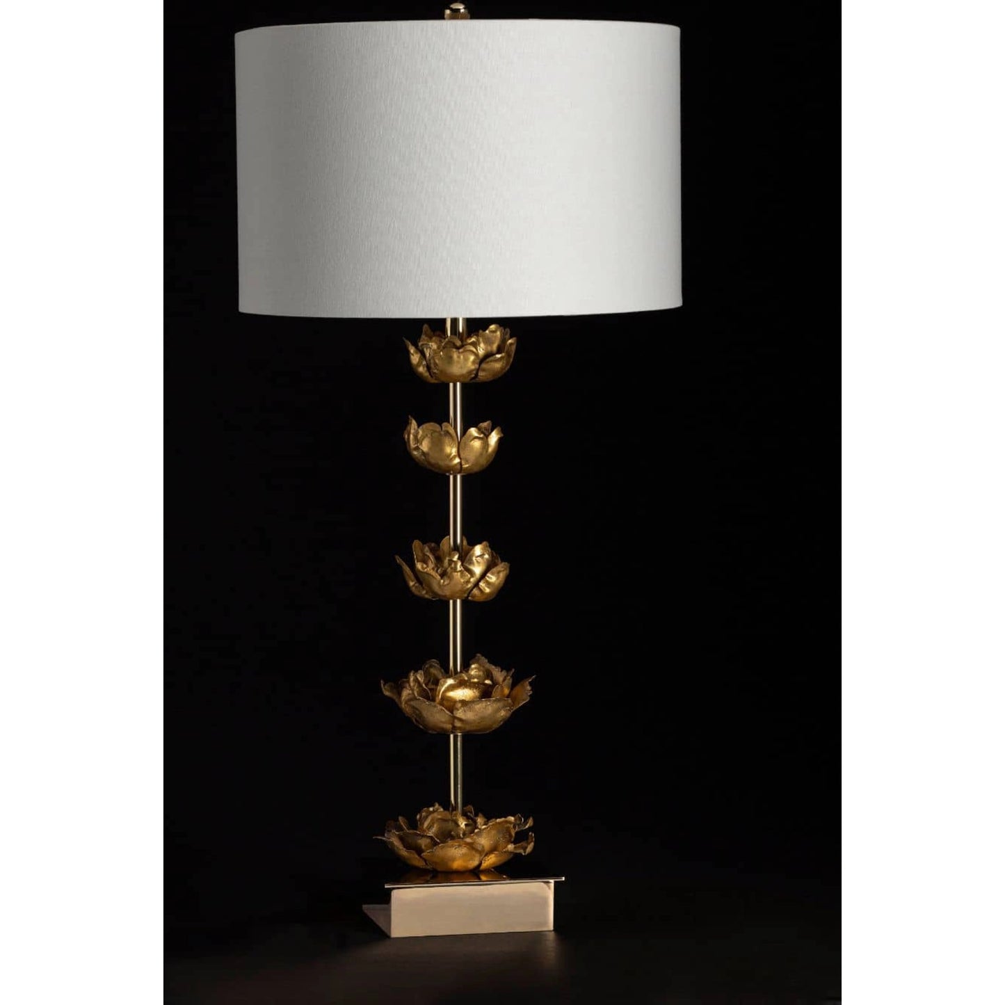 006 S-341453 | Lifestyle | Adeline Table Lamp by Regina Andrew in gold and gold. Made from steel in a modern style.
