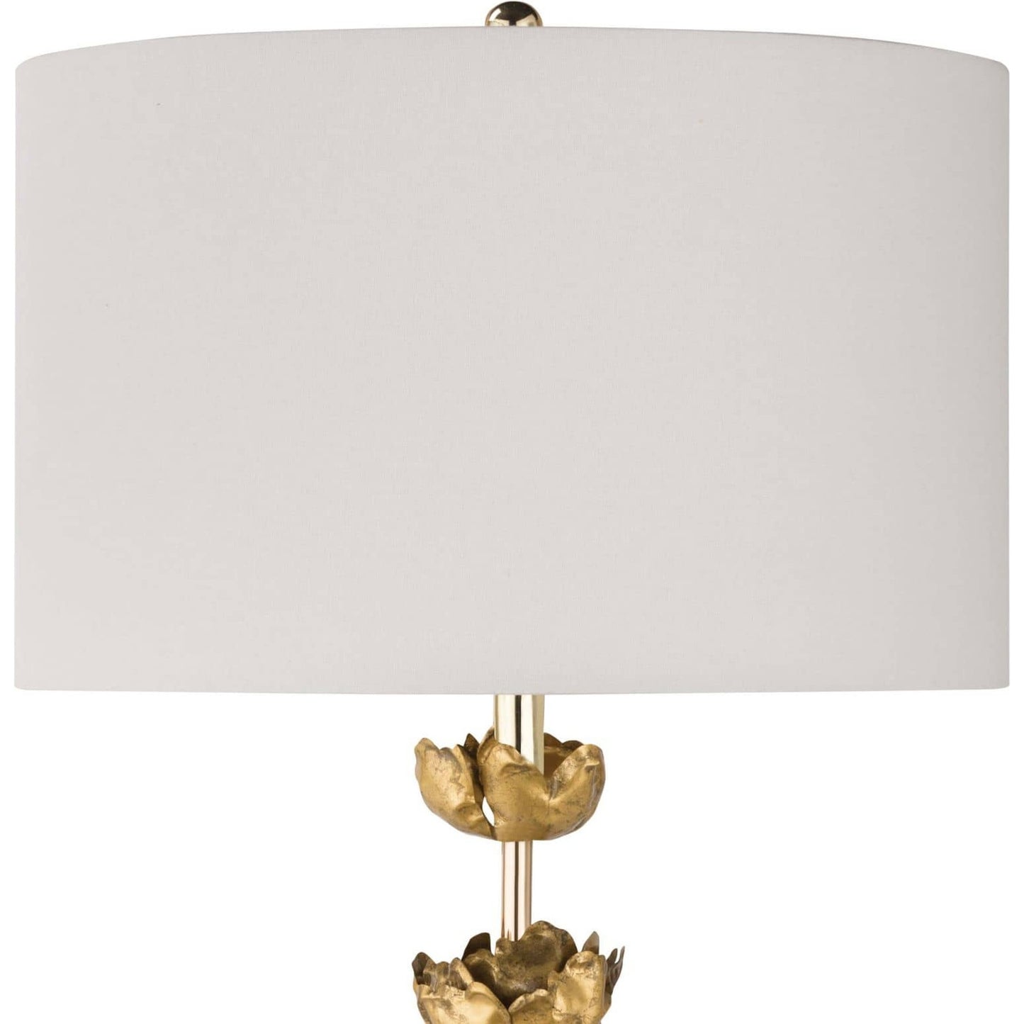 004 S-341453 | Closeup | Adeline Table Lamp by Regina Andrew in gold and gold. Made from steel in a modern style.