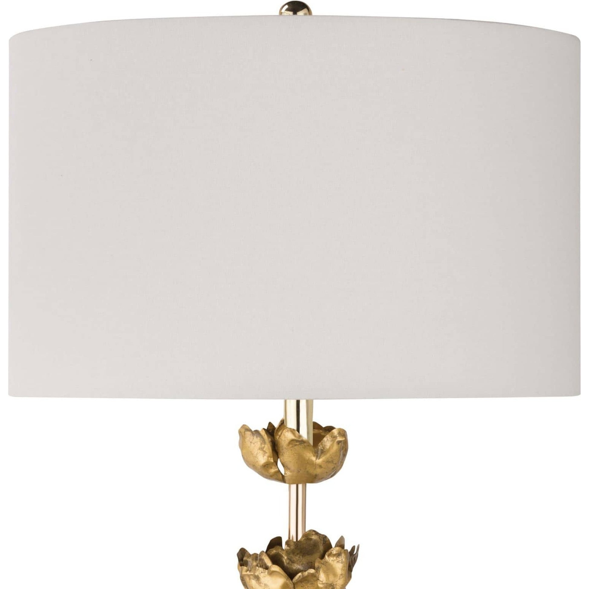 Adeline Table Lamp by Regina Andrew in gold and gold. Made from steel in a modern style.