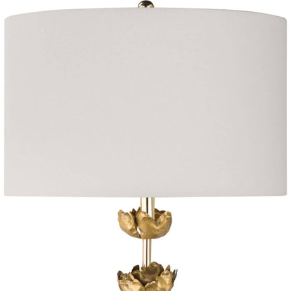 Adeline Table Lamp by Regina Andrew in gold and gold. Made from steel in a modern style.