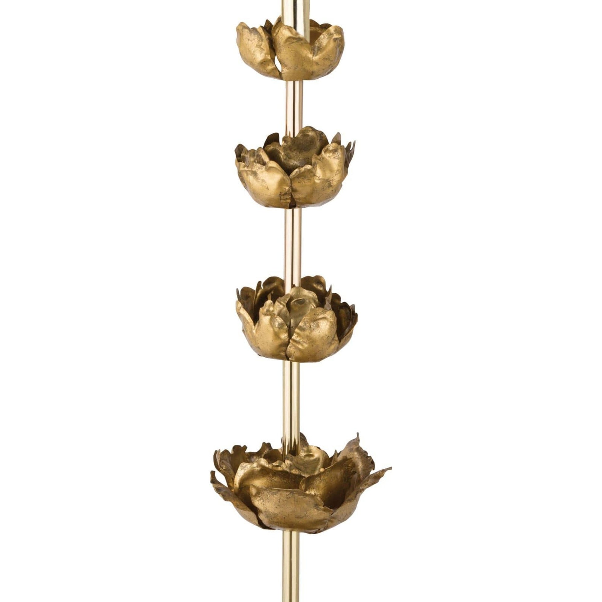 Adeline Table Lamp by Regina Andrew in gold and gold. Made from steel in a modern style.